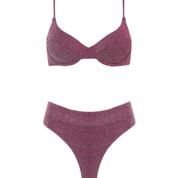“Triangl” Grape Sparkle Bikini -Size XXS - Picture 3 of 6